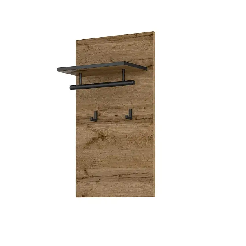 Väggpanel Kors med Krokar Wotan Ek