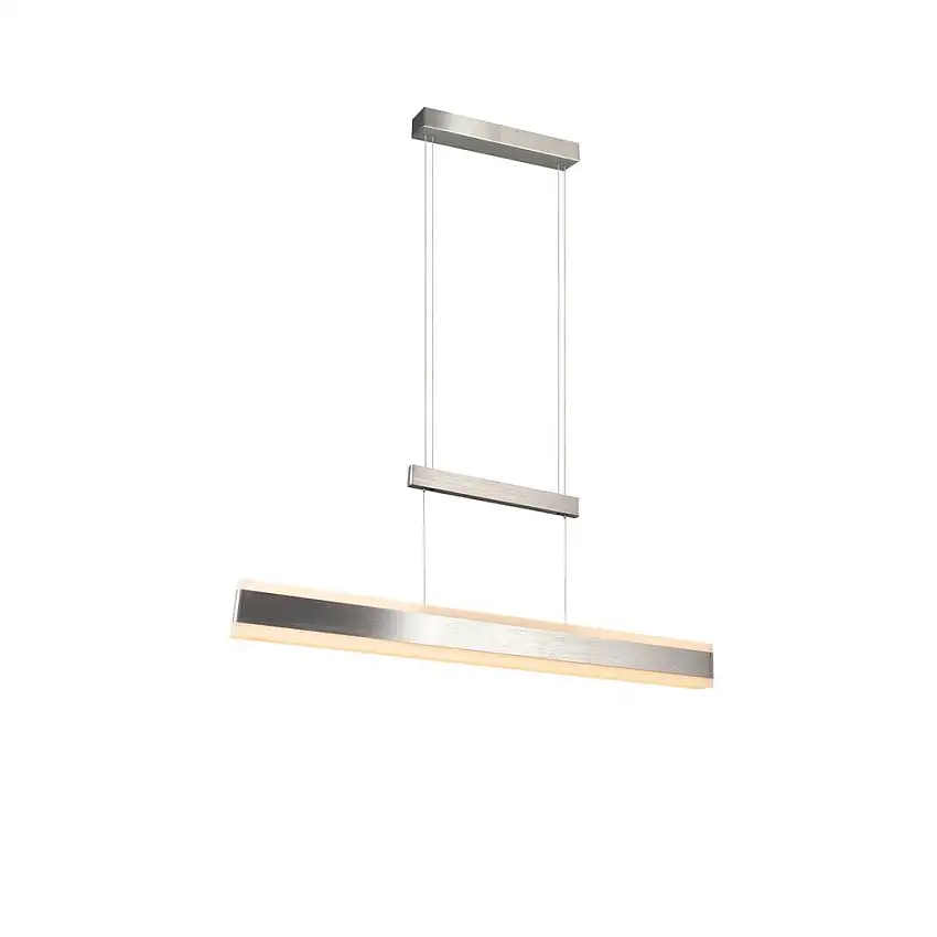 Trio Lighting Pendel TRIO Arcola 150 cm, Borstad Stål