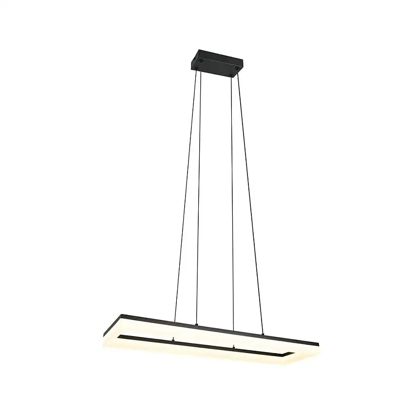 Trio Lighting Pendel TRIO Camino Mattsvart