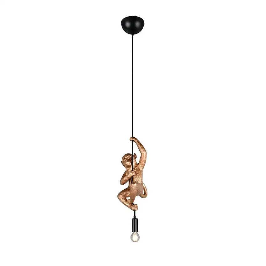 Trio Lighting Pendel TRIO Fips Guld