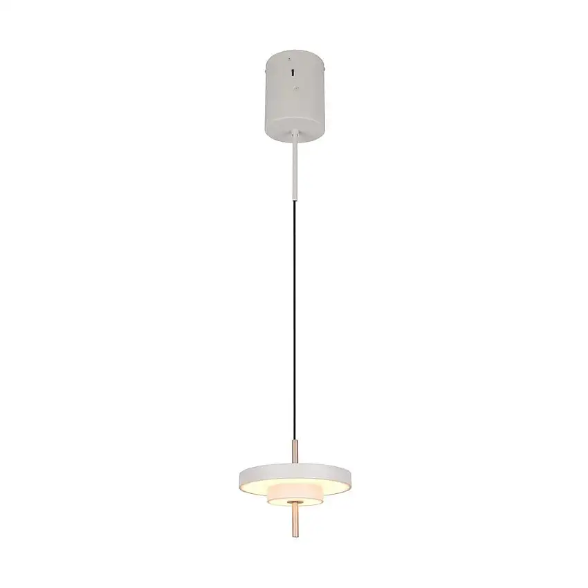 Trio Lighting Pendel TRIO Keaton 1 lampa 20 cm, Varm Grå