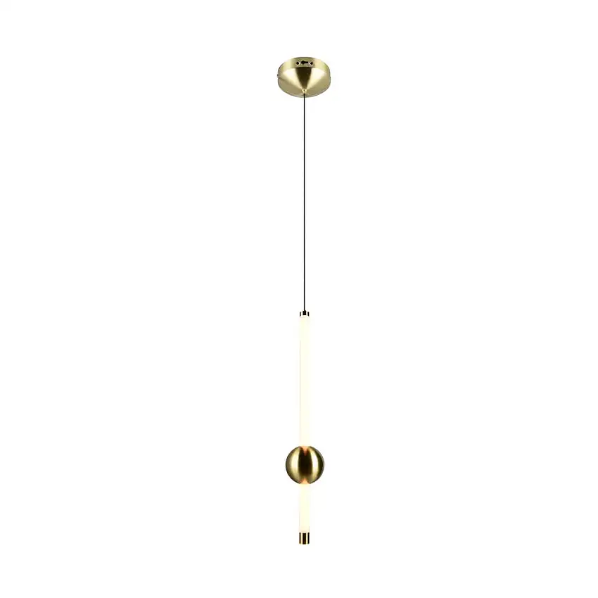 Trio Lighting Pendel TRIO Melita 13 cm, Mattmässing