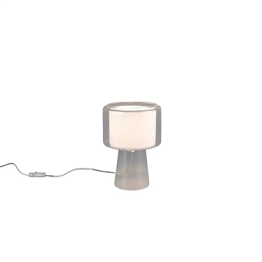 Trio Lighting Bordslampa TRIO Rocka Transparent