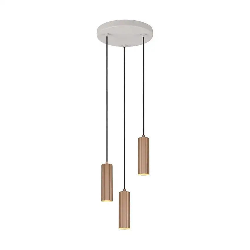 Trio Lighting Pendel TRIO Soka Coffee/Varm Grå