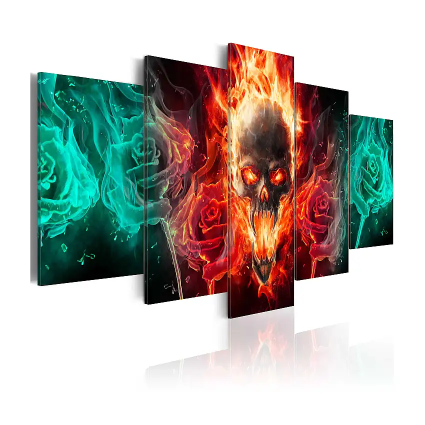 Tavla ArkiioDark Fires100x50 cm