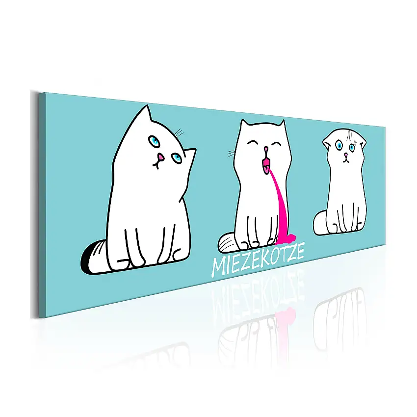 Tavla ArkiioMiezekotze Cat Trio Blue