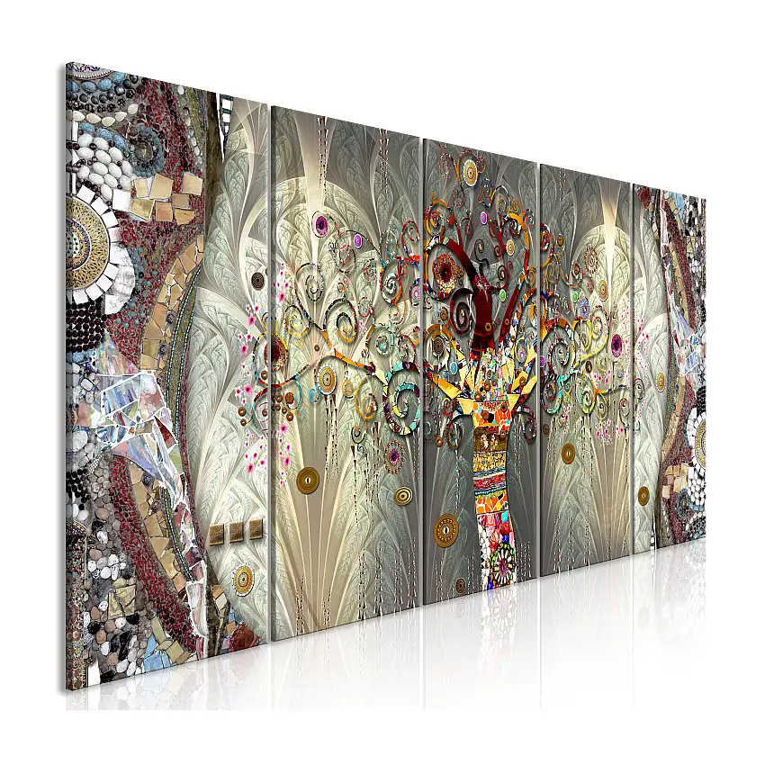 Tavla ArkiioTree Of Life Narrow 5 delar 225x90