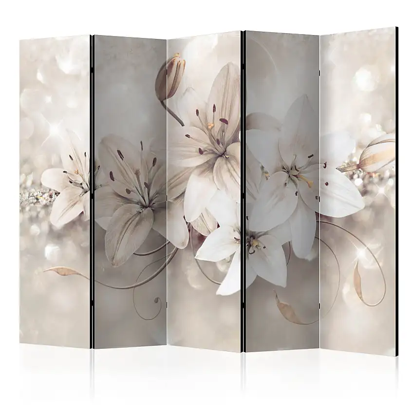 Rumsavdelare Skärmvägg ArkiioDiamond Lilies II 225x172 cm