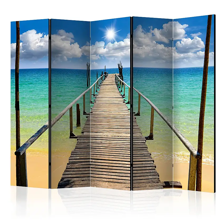 Rumsavdelare Skärmvägg ArkiioBeach Sun Bridge II 225x172 cm