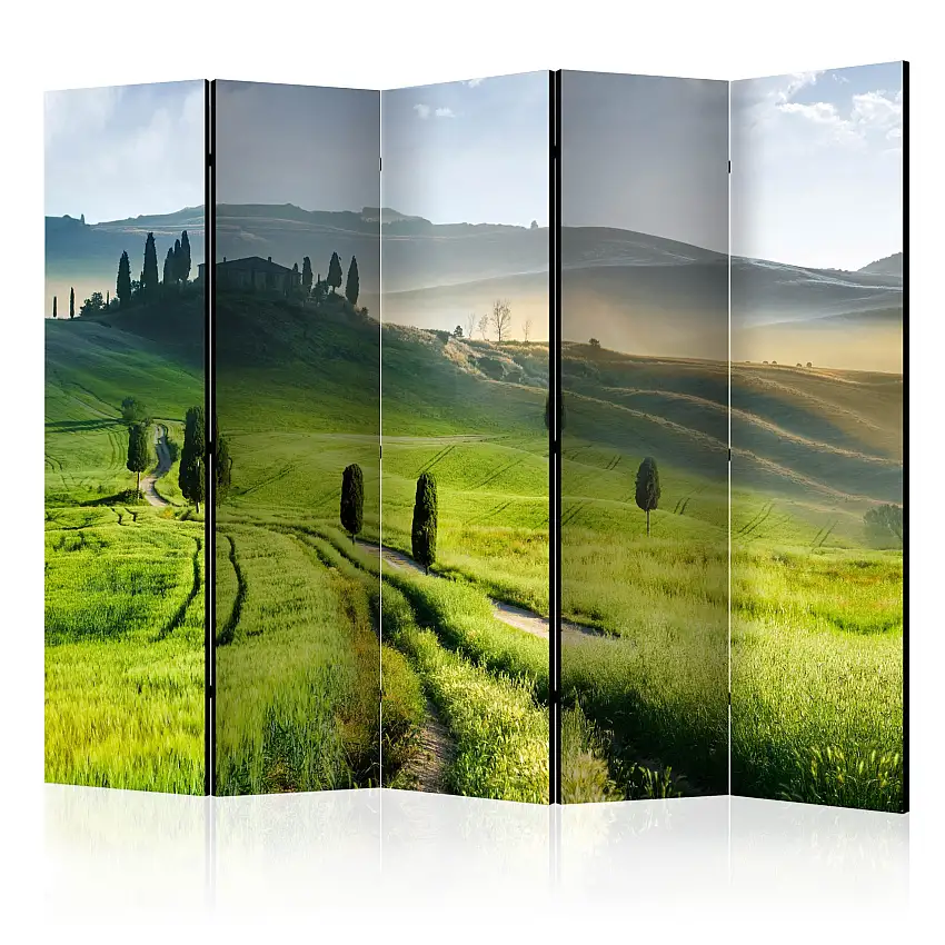 Rumsavdelare Skärmvägg ArkiioMorning in the Countryside II 225x172 cm