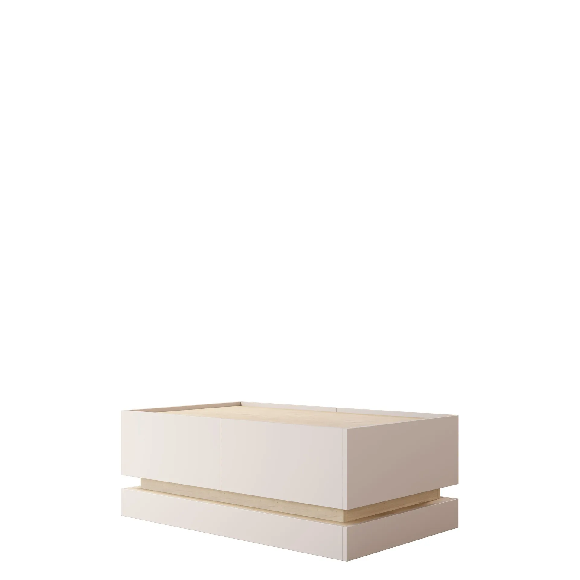 Zelric Soffbord 97 cm Beige