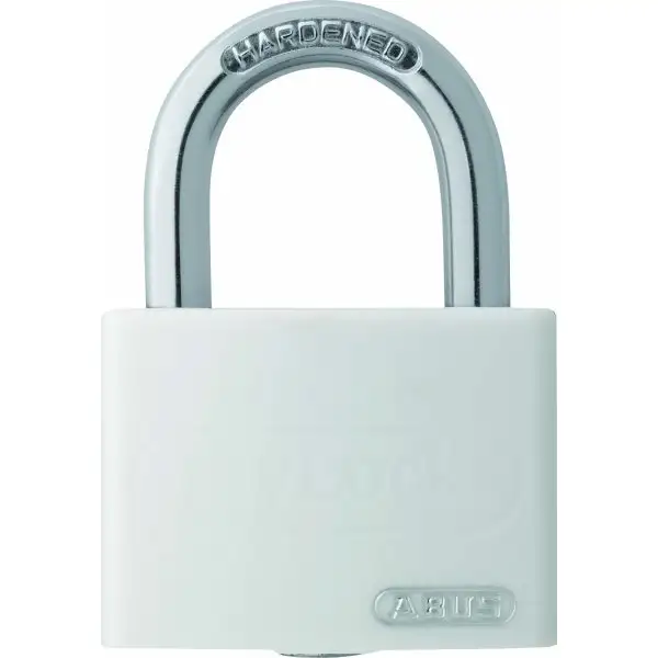 Hänglås ABUS T65AL/40 mm Vit