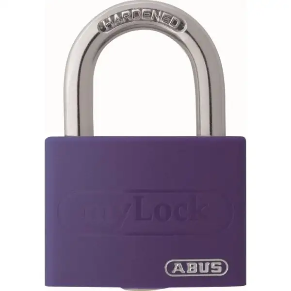 Hänglås ABUS T65AL/40 mm Lila