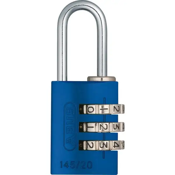 Kodlås ABUS 145/20 mm Blå