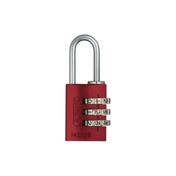 Kodlås ABUS 145/20 mm Röd