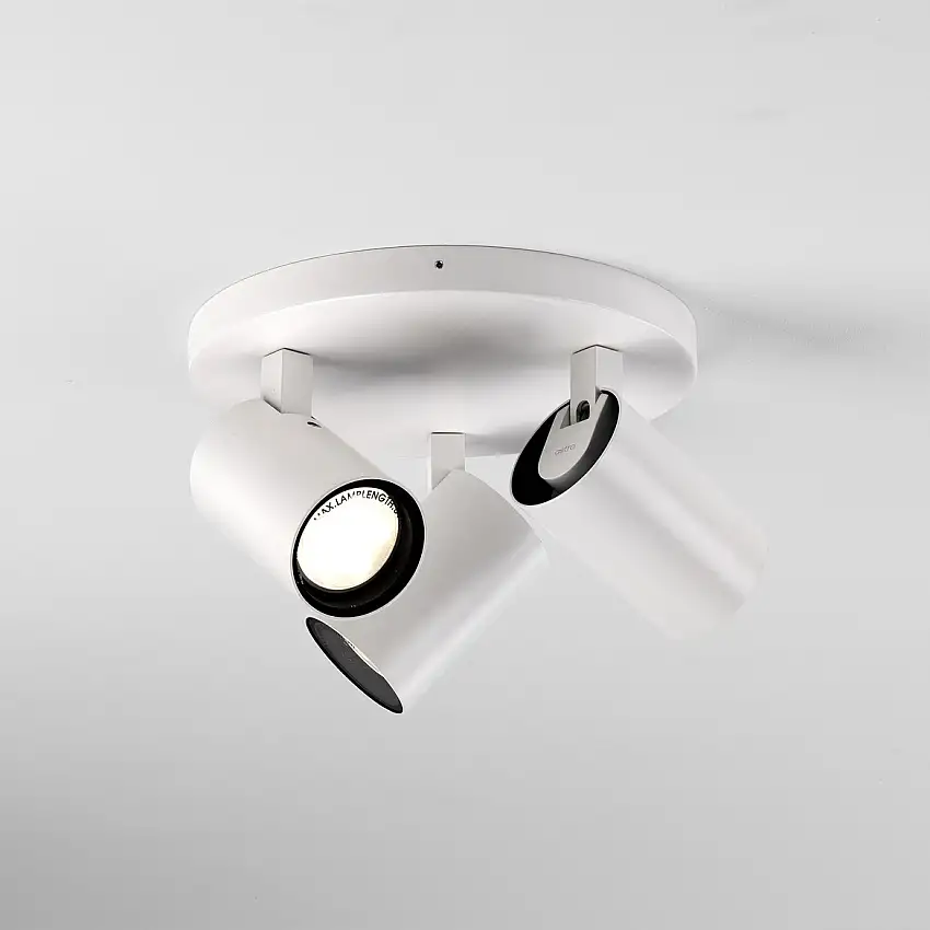Spotlight AstroAqua trippel rundMatt Vit
