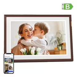 Arzopa D10 10,1" digital ram (mörkbrun)