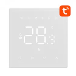 Avatto Smart termostat Avatto WT410-16A-W elvärme 16A WiFi