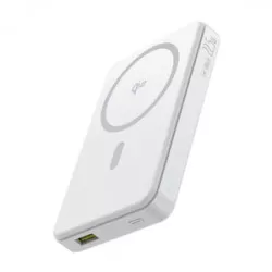 Baseus Airpow2 Qi2 magnetisk powerbank 10000mAh 22,5W (vit)