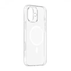 baseus Baseus iP16 TouchButton magnetiskt telefonfodral (transparent)