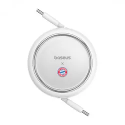 baseus Baseus USB-C till USB-C 100W laddningskabel (vit) Bayern Edition