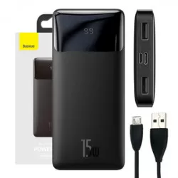 Baseus Powerbank Baseus Bipow 10000mAh, 15W (svart)