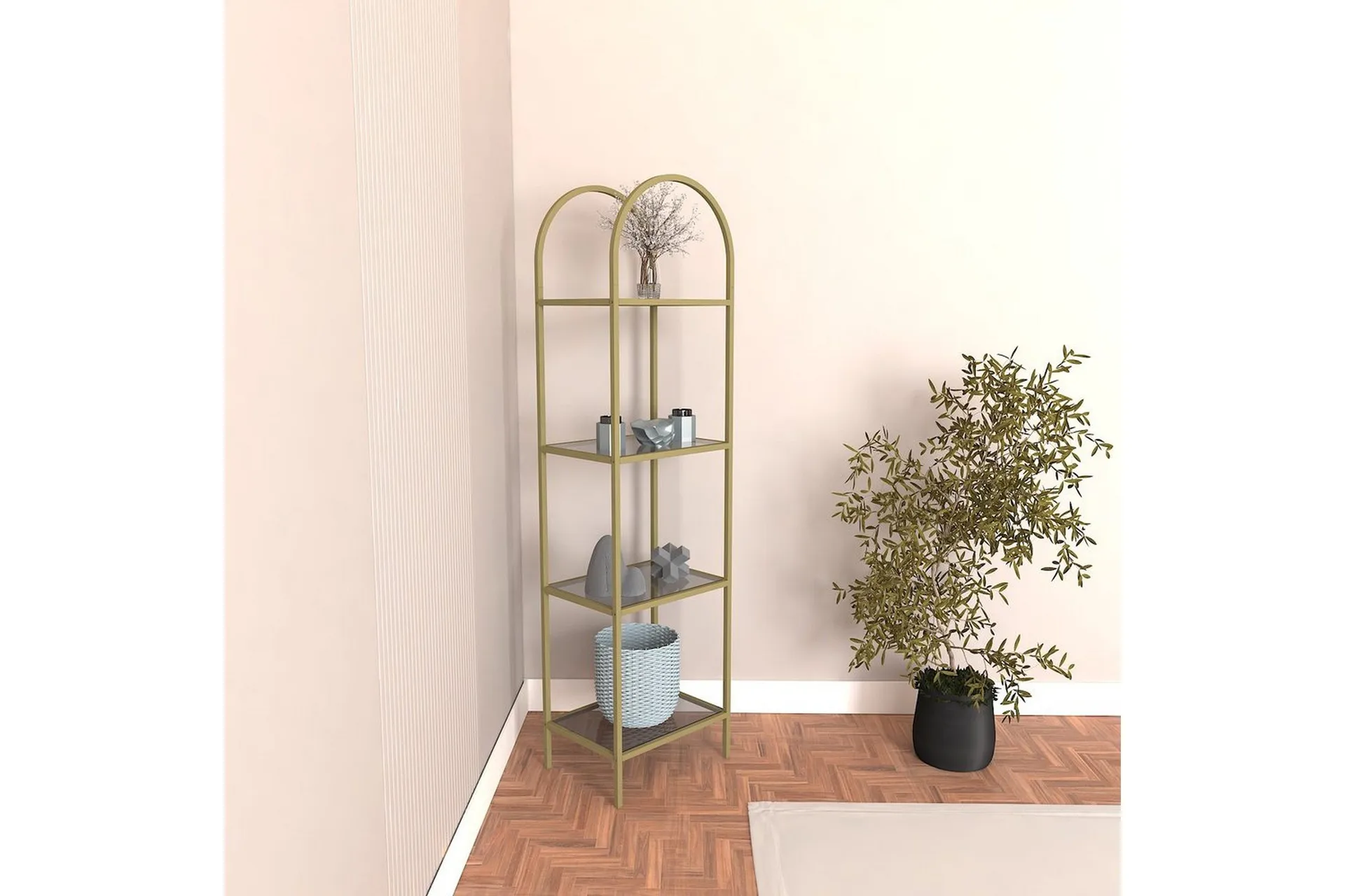 Monaia Konsollbord 175 cm Guld