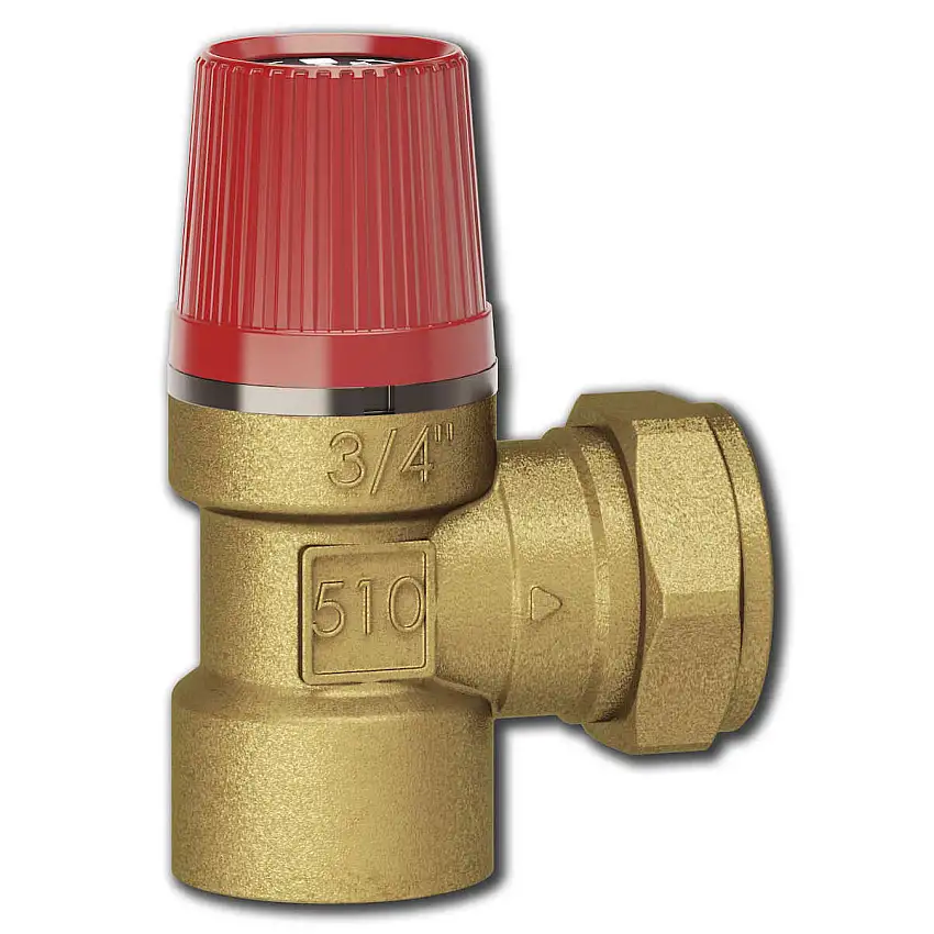 Säkerhetsventil LK SystemsLK510G20 / 22 mm, Utvändig Gänga / Klämring
