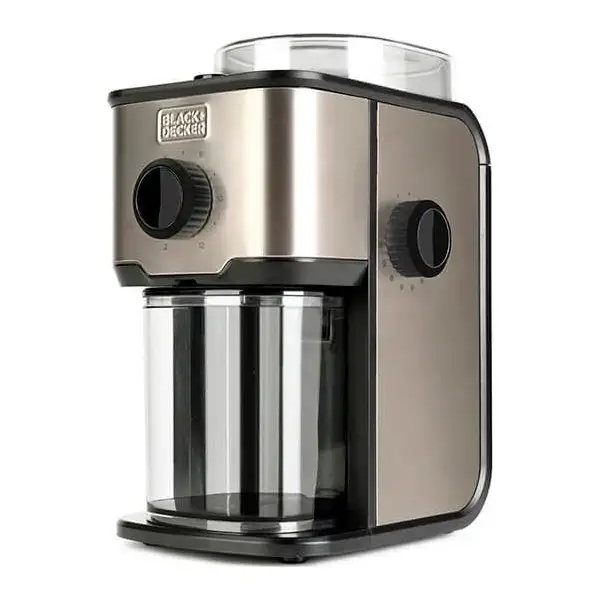 BLACK+DECKER 150W elektrisk kaffekvarn | Silver