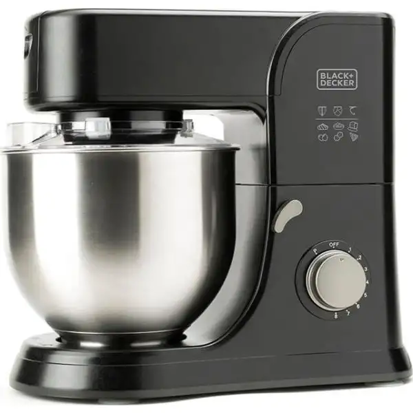 BLACK+DECKER Köksmaskin | 1000 W | Svart