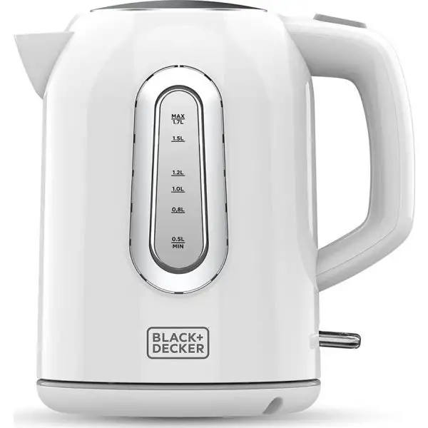 BLACK+DECKER vattenkokare | 1,7 l | Vit
