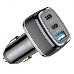 BlitzWolf BW-BC4 115W 3-Port USB PD billaddare