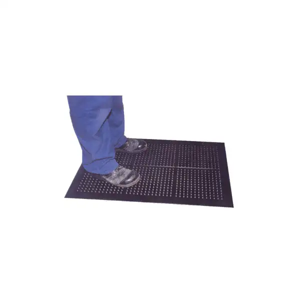 Bubbelmatta 90x122 cm svart