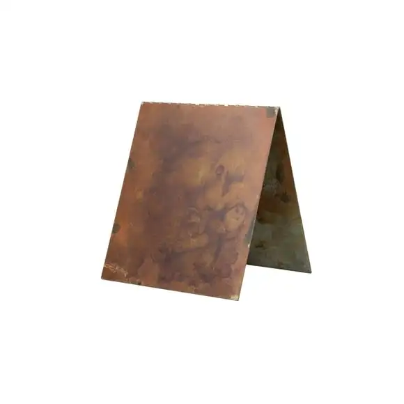 Bordsryttare 2-sidig 20x24cm rostig