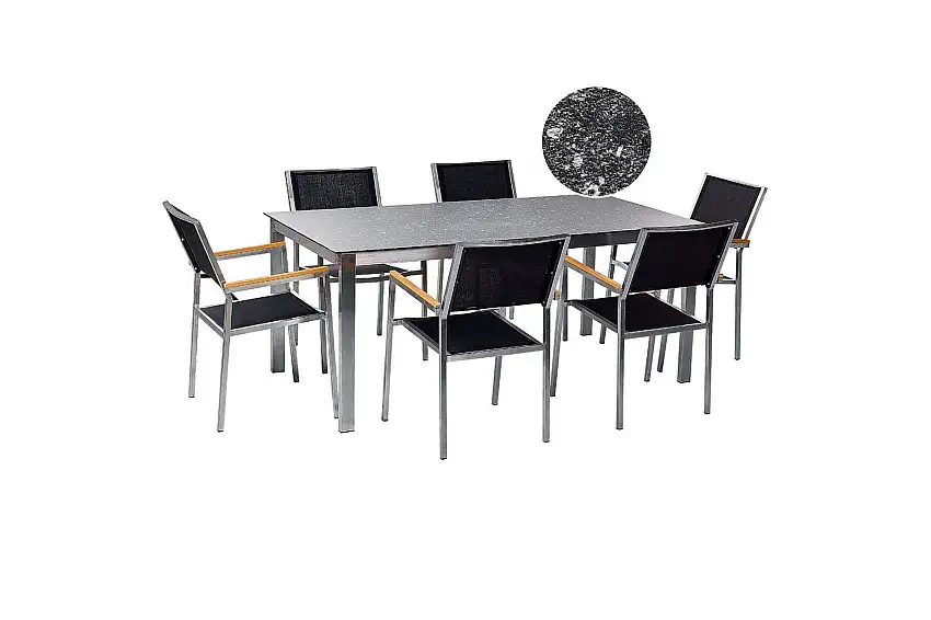 Trädgårdsmatgrupp Cosoleto/Grosseto 6-Sits
