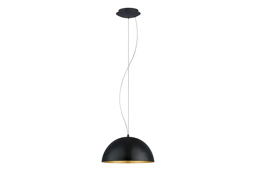 Eglo Takpendel Eglo Gaetano 1 Ø380 mmSvart/Guld
