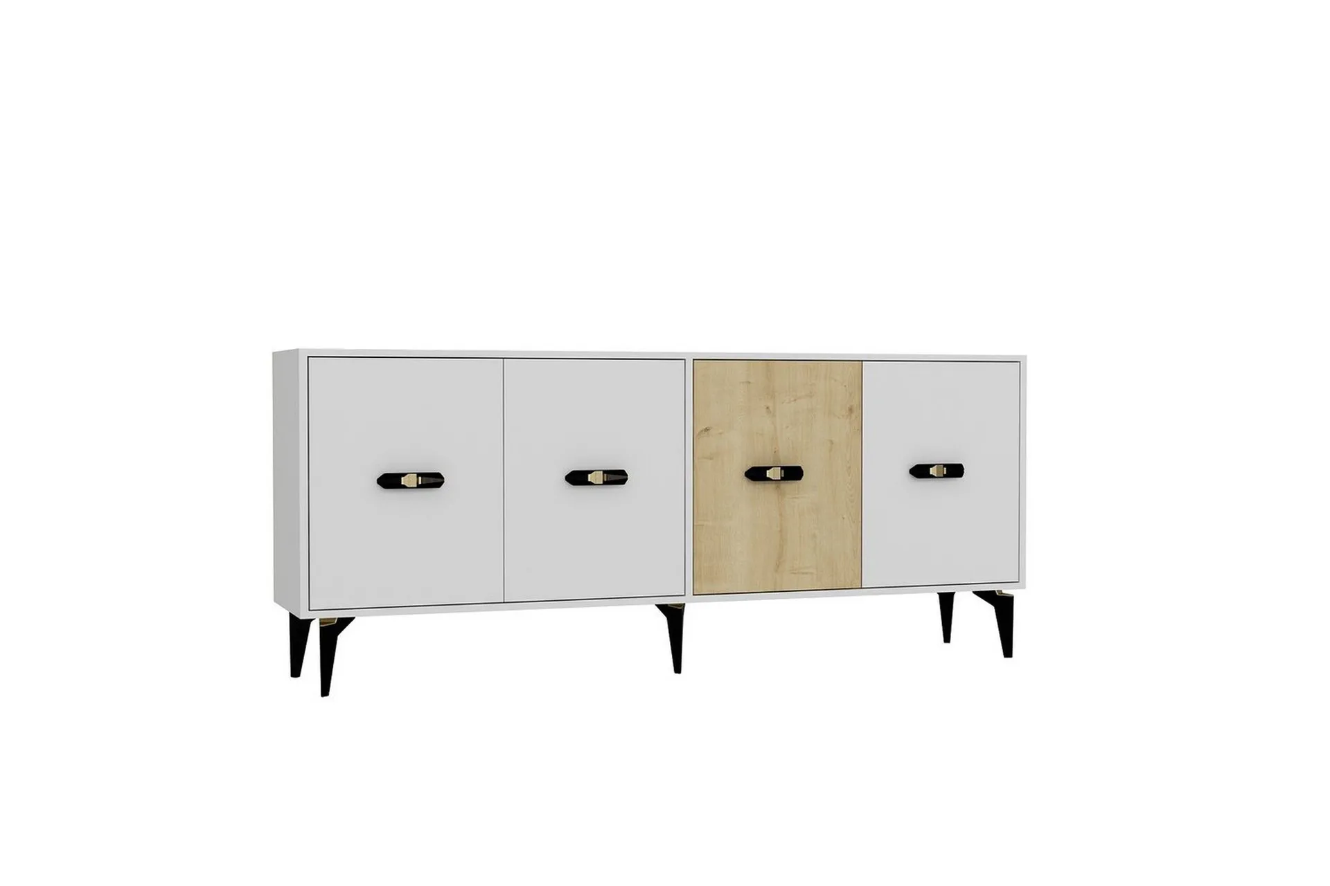 Zaven Konsollbord 180 cm Vit/Ek