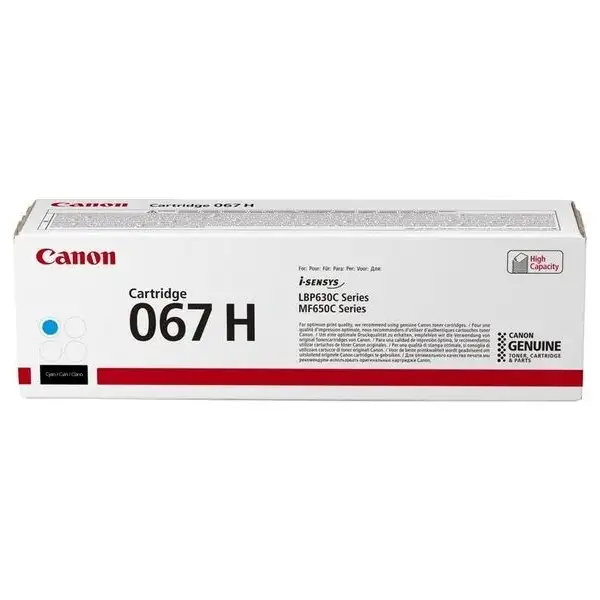 Canon 067 lasertoner | 2350 sidor | Cyan