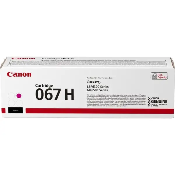 Canon 067 lasertoner | 2350 sidor | Magenta