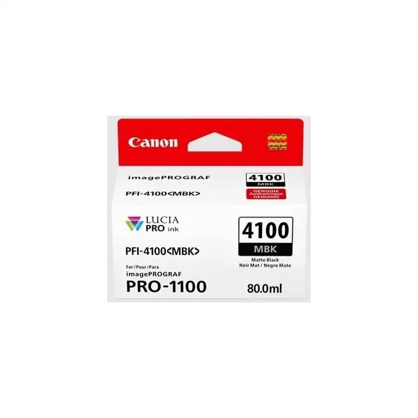 Canon PFI 4100 MBK bläckbehållare, 80 ml