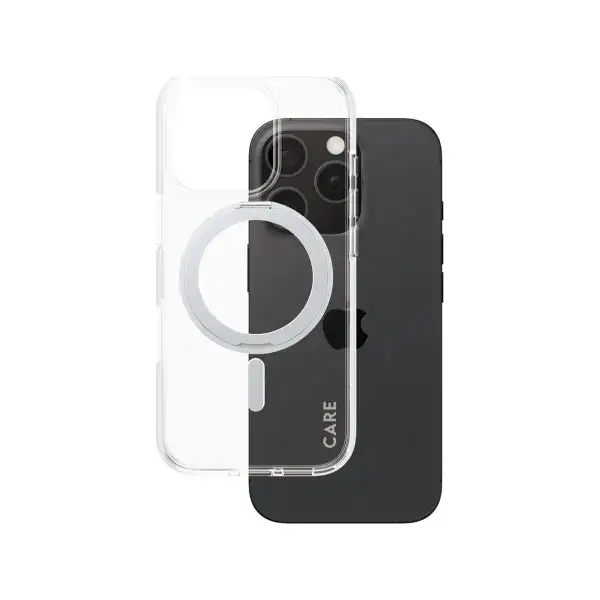 CARE iPhone 16 Pro-fodral m. MagSafe, transparent