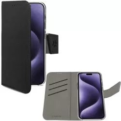 Celly Wally Wallet Case iPhone 16 Pro Max Svart