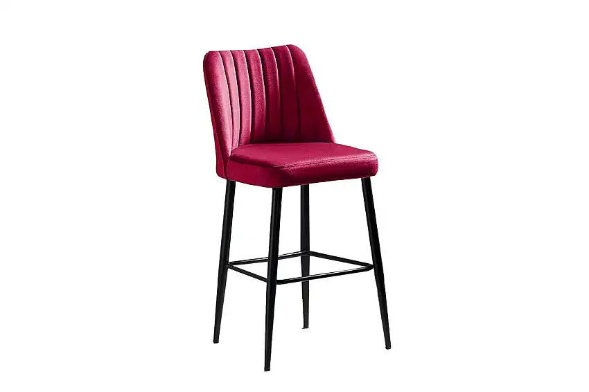 Huddy Barstol Utomhus 99 cm Röd/Svart