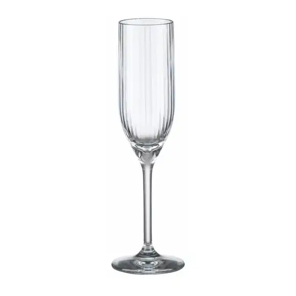 Champagneglas okrossbart polycarbonat Stripe 18cl