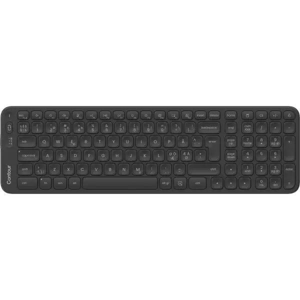 Contour Balance Mid-Size Keyboard trådlöst, nordic