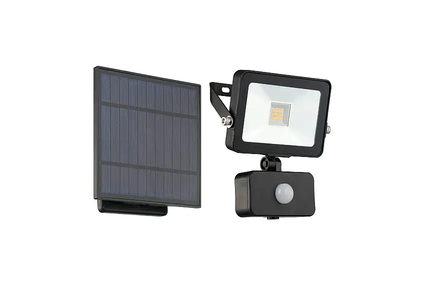 Eglo Solcellslampa Eglo Villagrappa med Sensor Svart
