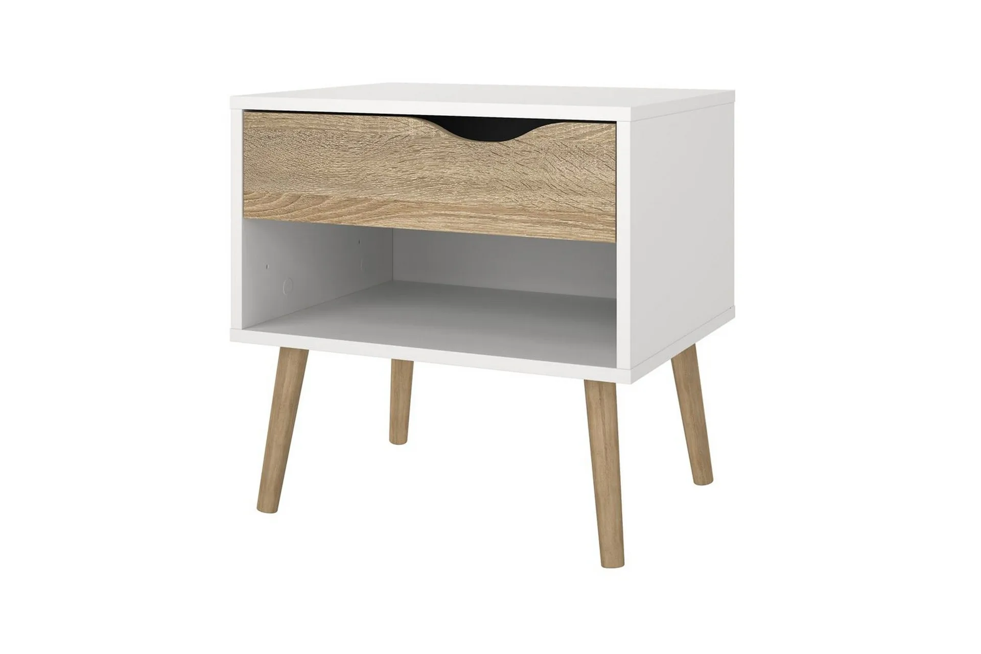 Tvilum Hostafranc Sängbord 50,2 cm Vit