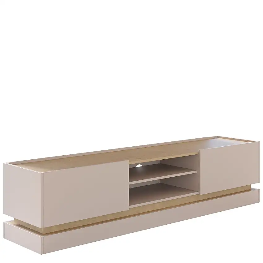 Zelric Tv-bänk 200 cm Beige