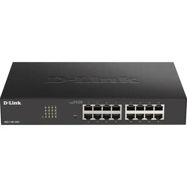 D-Link DGS-1100-16V2 Switch Gigabit 16-Portar