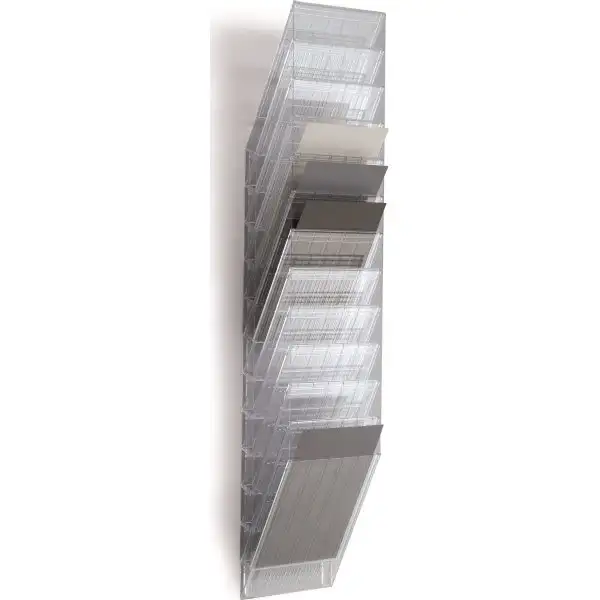 Blankettfack Durable Flexiboxx A4 Stående Transp.